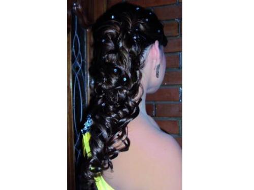 Trenza y caireles