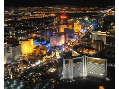 Las vegas desde el aire