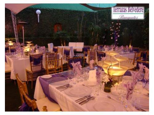 Decoración de las mesas