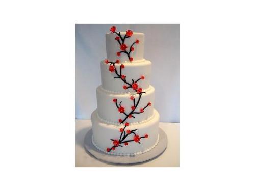 Elaboración de modernos pasteles de boda