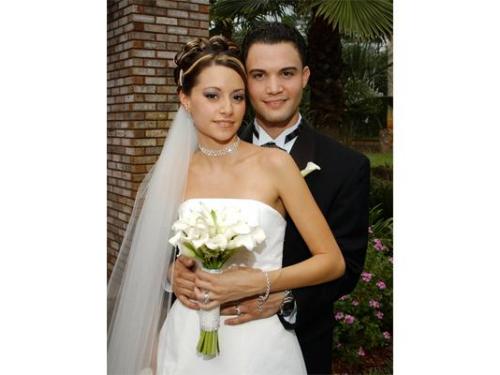 Foto de los novios