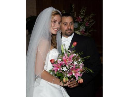 Fotografía de los novios