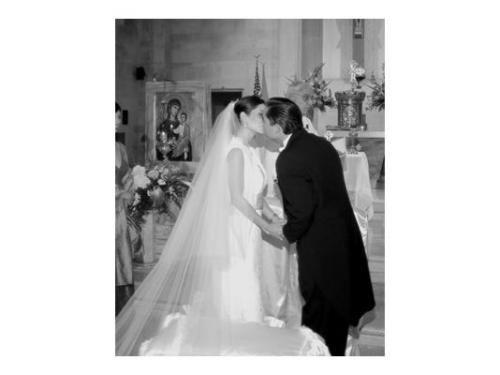 Fotografía de los novios