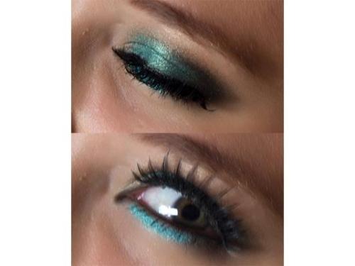 Sombras azules con tonos oscuros