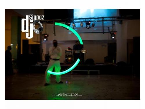 Performance con luces